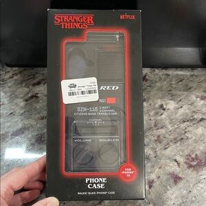 NEW Netflix Stranger Things Walkie Talkie IPhone 16 Case